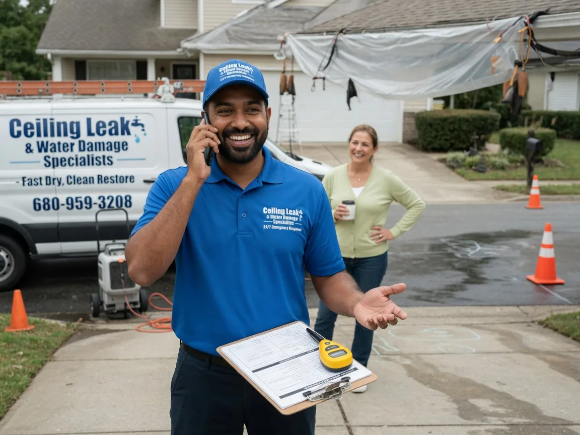 Ceiling Leak Cleanup Warthen, GA FAQs