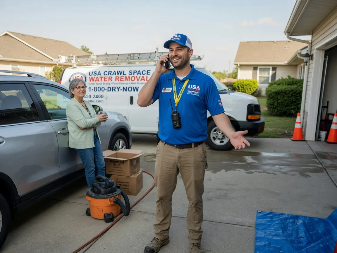 Crawl Space Water Removal Warthen, GA FAQs